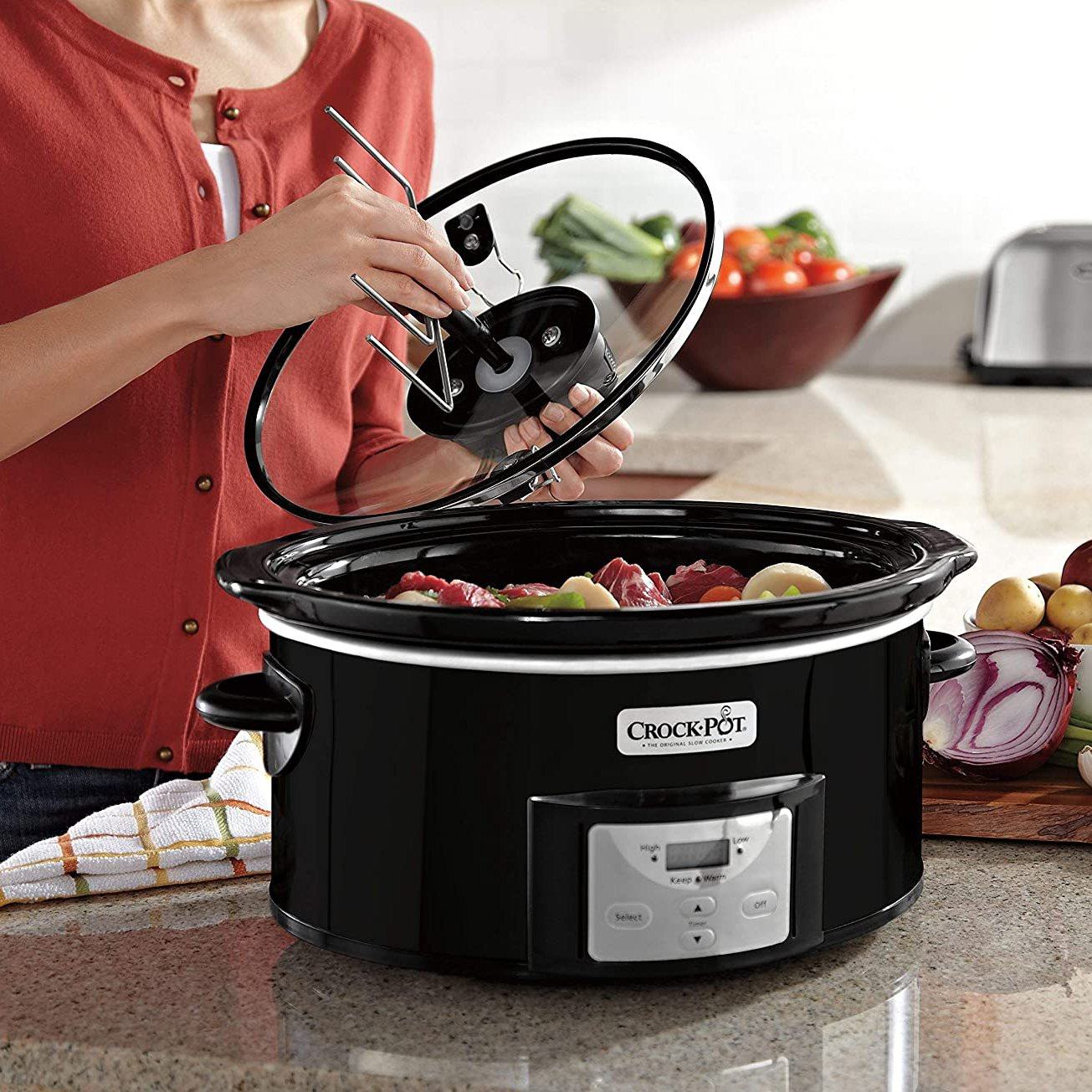 Crock-Pot 6-Quart Digital Slow Cooker with iStir Stirring System Kitchen & Dining - DailySale