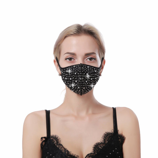 Crystal Designed Blind Face Mask Face Masks & PPE - DailySale