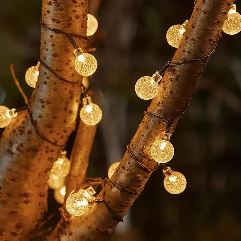 Crystal Globe Solar String Lights String & Fairy Lights - DailySale