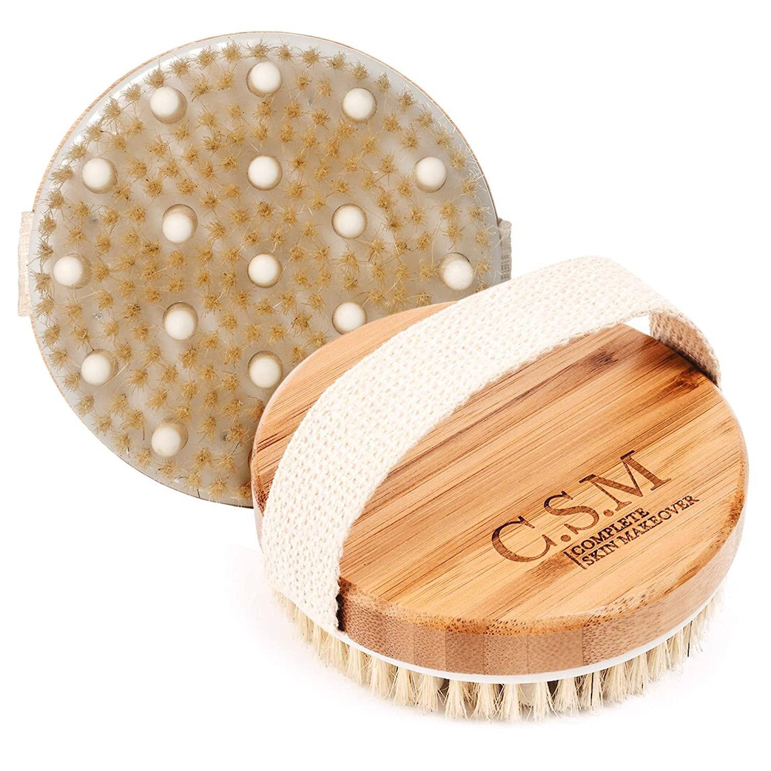 C.S.M. Body Brush for Wet or Dry Brushing Beauty & Personal Care - DailySale