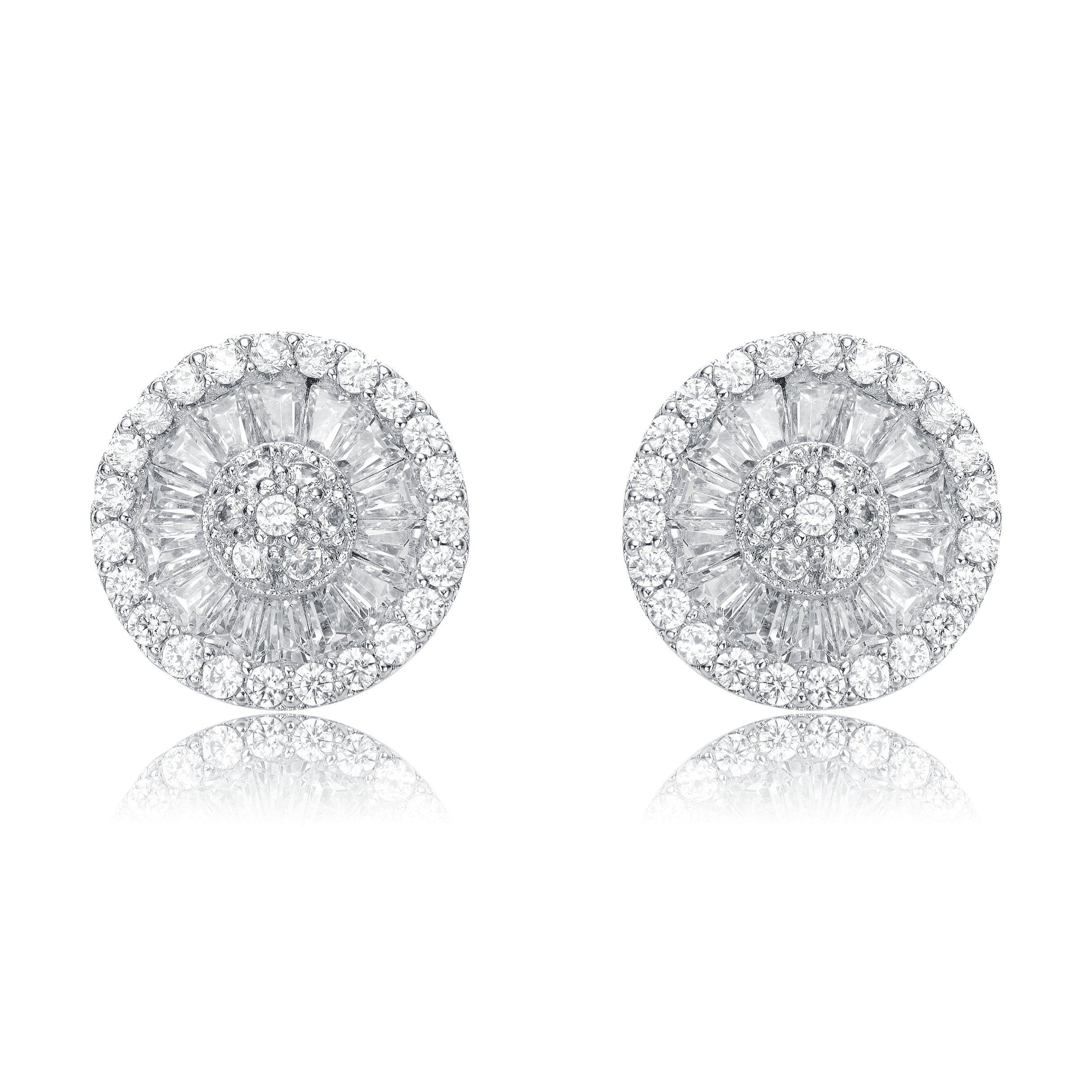 Cubic Zirconia Stud Earrings Earrings - DailySale