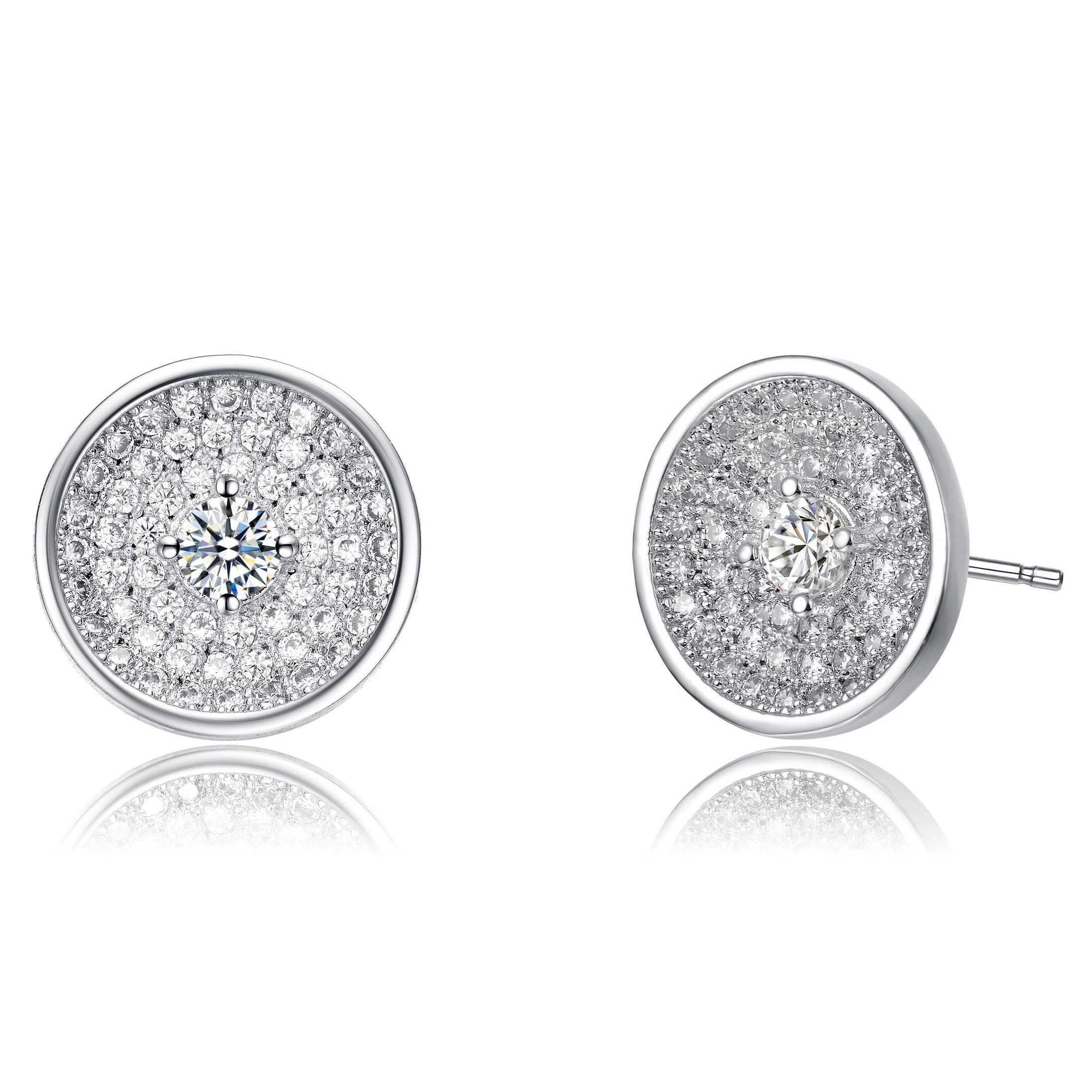 Cubic Zirconia Stud Earrings Earrings - DailySale