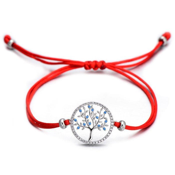 Cubic Zirconia Tree of Life Bracelet Jewelry - DailySale