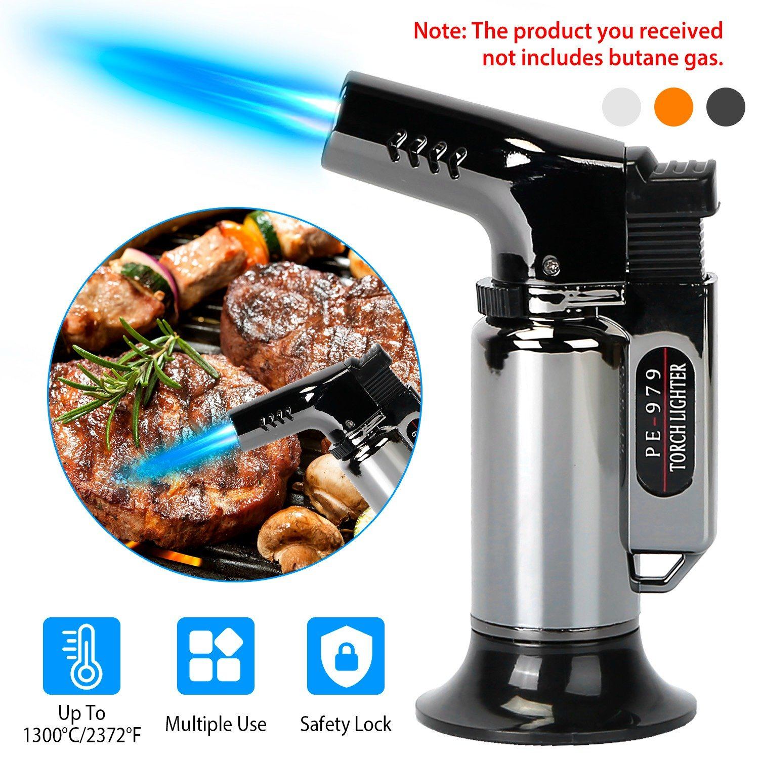 Culinary Butane Torch Lighter Kitchen & Dining - DailySale