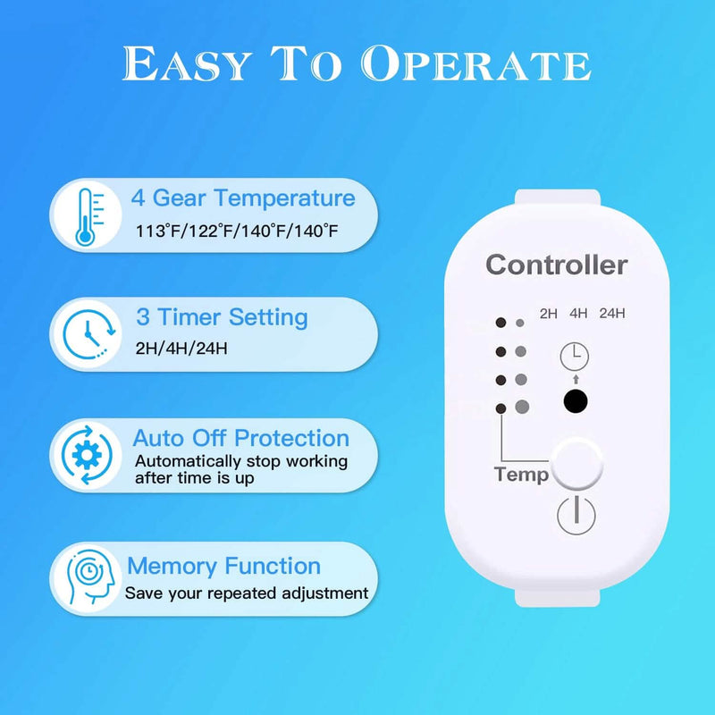 Curing Machine Silicone Resin Heating Mat with Smart Timer Arts & Crafts - DailySale