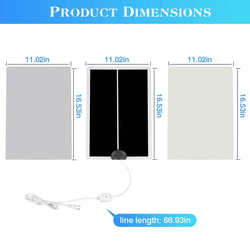 Curing Machine Silicone Resin Heating Mat with Smart Timer Arts & Crafts - DailySale