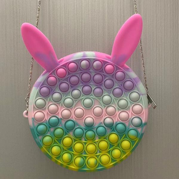 Cute Bag Pops Fidget Toys Toys & Games Rabbit Ears Pink - DailySale