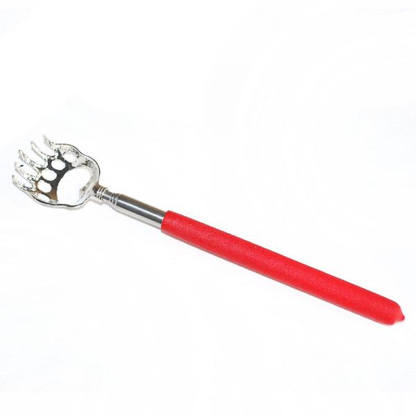 Cute Bear Claw Stainless Back Claw Back Scratcher Ultimate Extendable Everything Else Red - DailySale