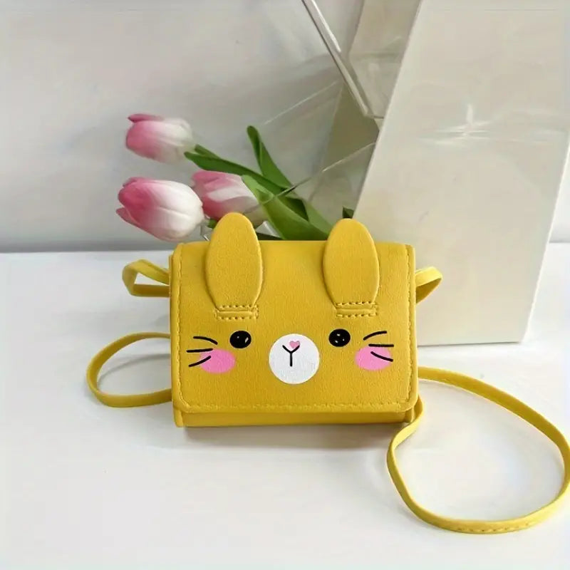 Cute Cartoon Shoulder Bag Bags & Travel Yellow - DailySale