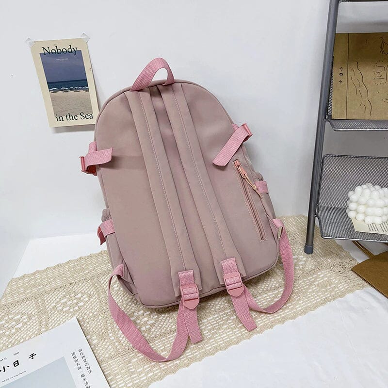 Cute Waterproof Multi-Pocket Women Backpacks with Bear Doll Bags & Travel - DailySale