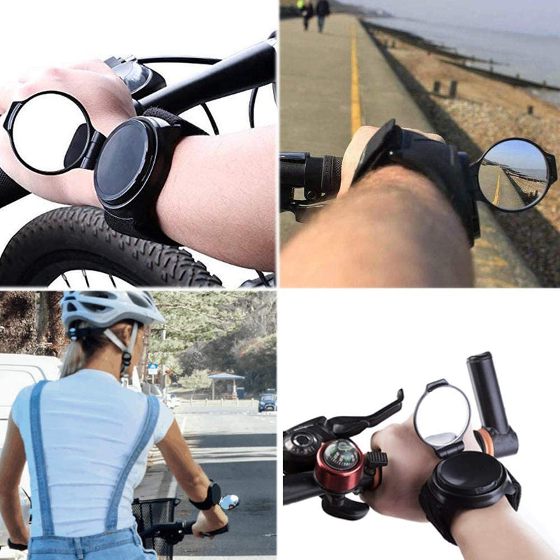 Cycling Wrist Band Rear View Mirror Sports & Outdoors - DailySale