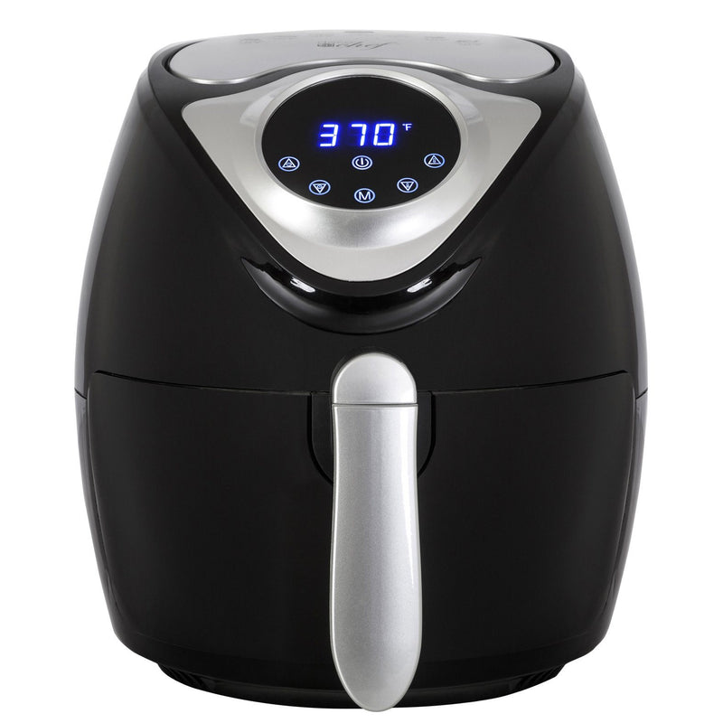 Deco Chef 3.7QT Electric Oil-Free Digital Air Fryer for Healthy Frying
