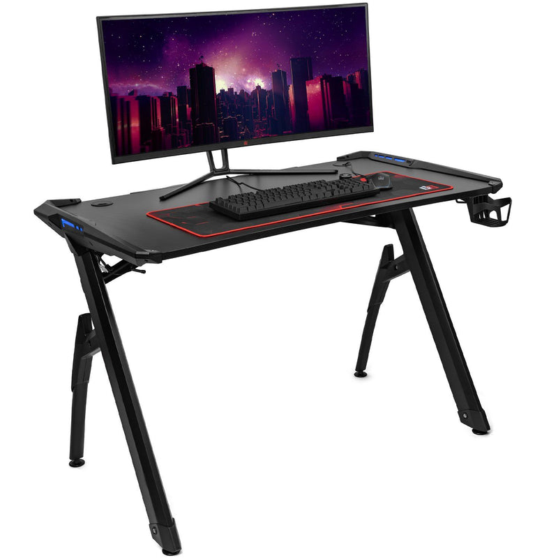 Deco Gear 47 LED Gaming Desk Furniture & Decor - DailySale