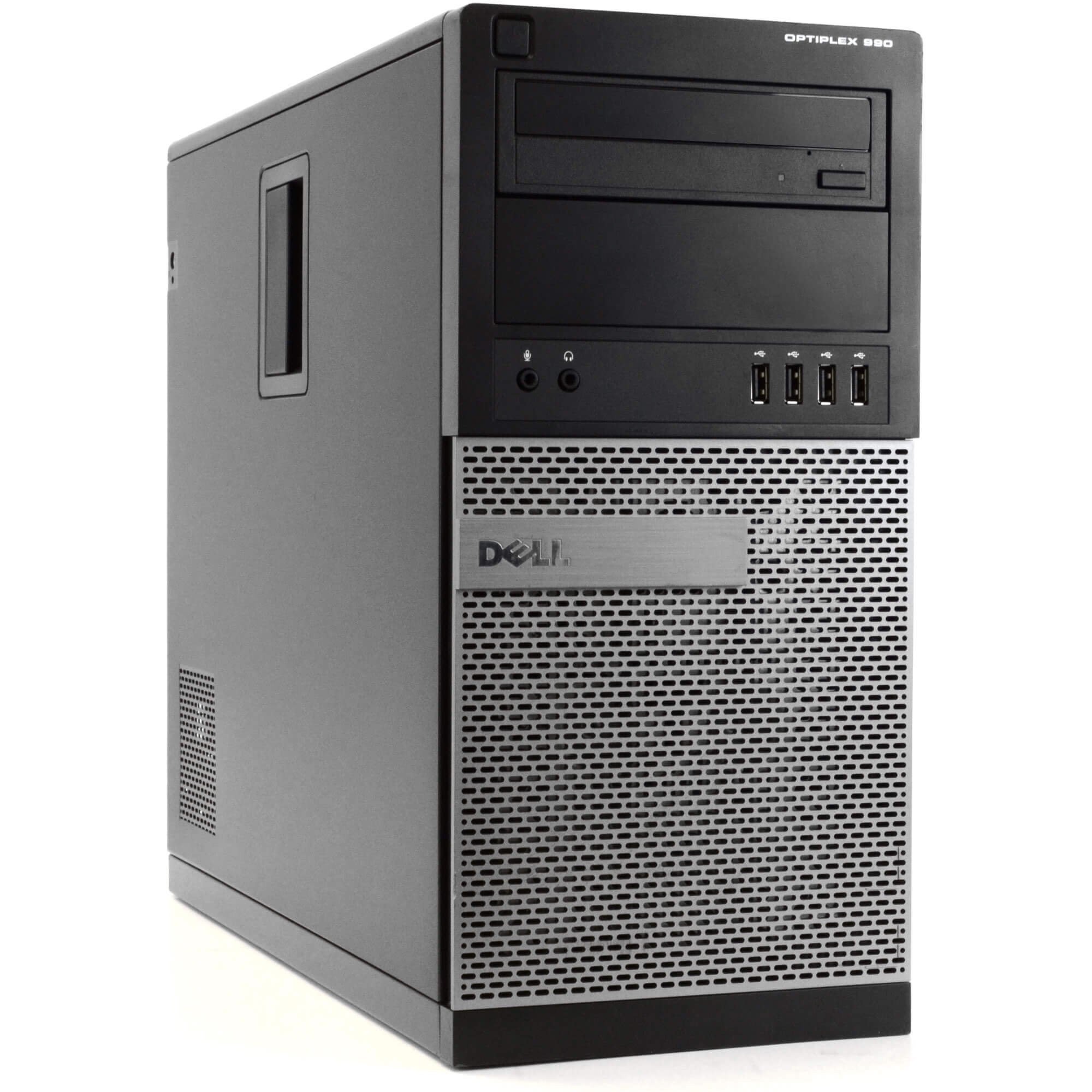 Dell OptiPlex 990 Tower Computer PC Windows 10 Home 64 Bit with 22" Widescreen Monitor Desktops - DailySale