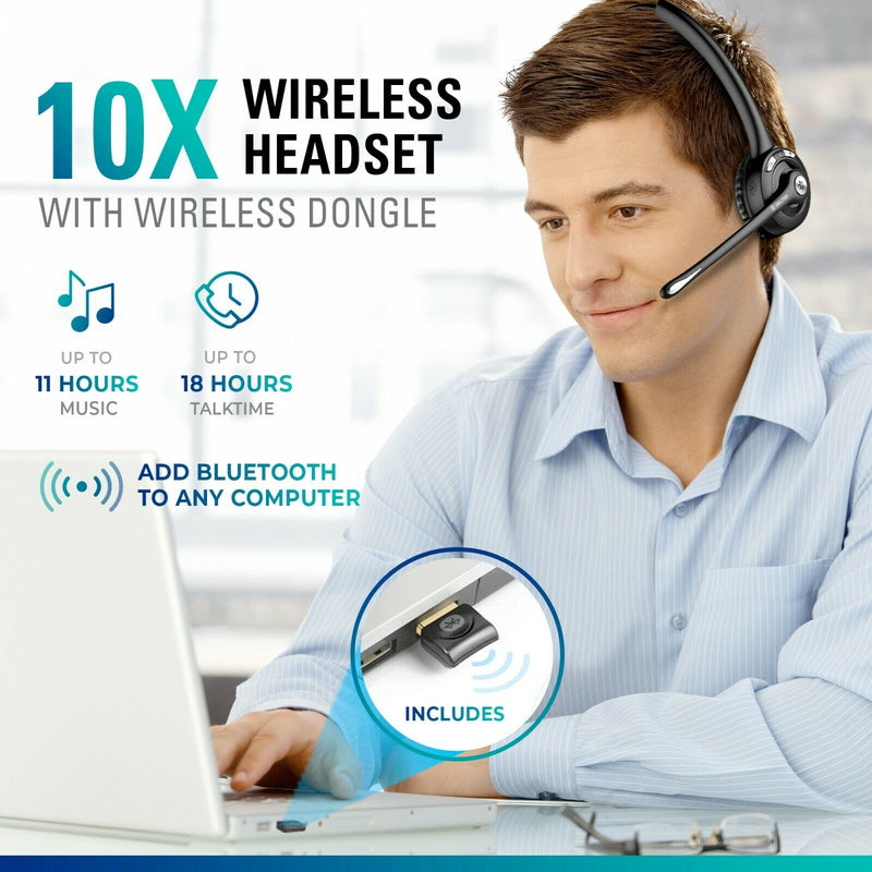 Delton On-Ear Bluetooth Headphone with Microphone Headphones & Audio - DailySale
