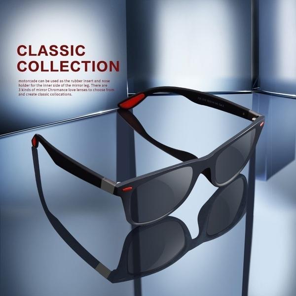 Design Classic Polarized Sunglasses Driving Square Frame Sunglasses - DailySale