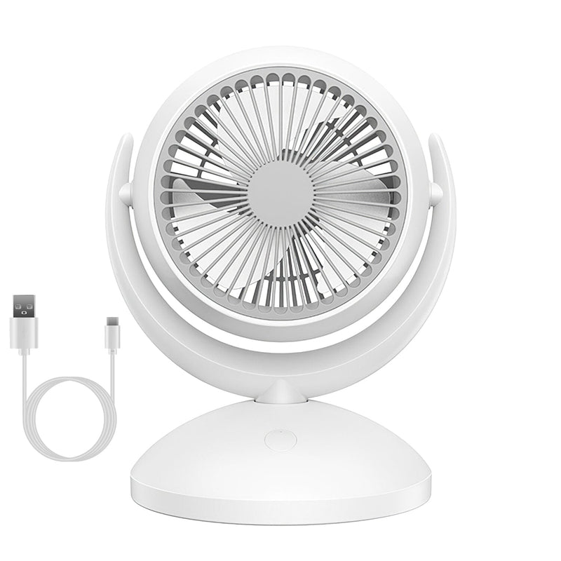 Desk Air Circulator Fan 4 Speed Adjustment Household Appliances - DailySale