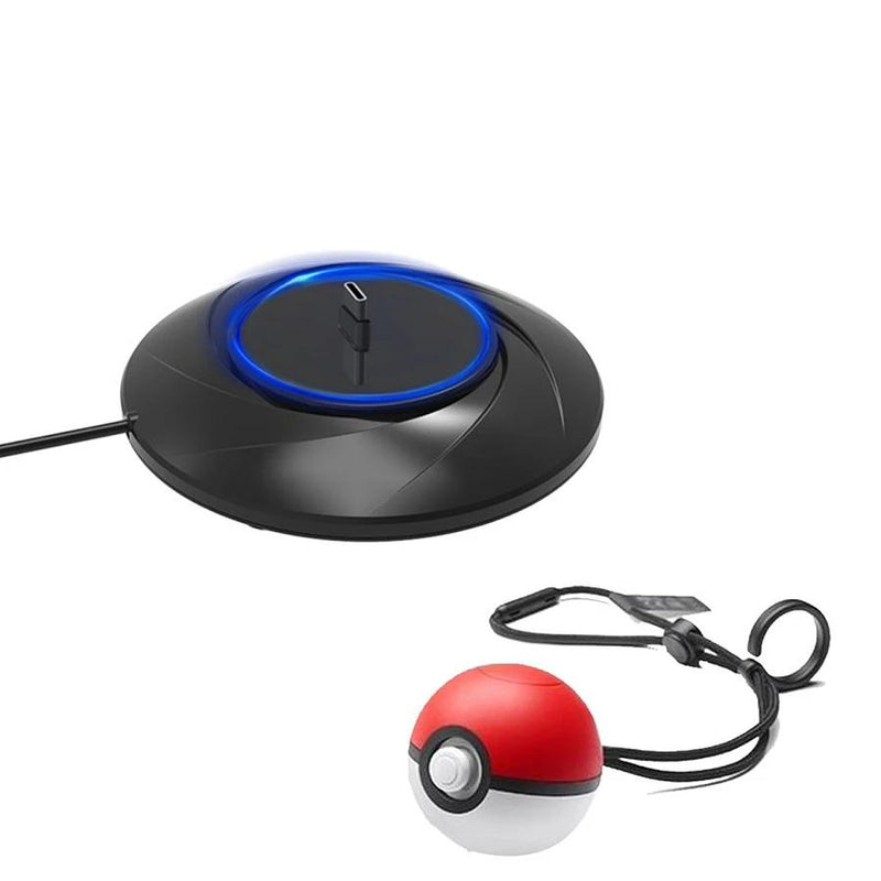 Desktop Charger for Nintendo Switch Poke Ball Plus Controller Video Games & Consoles - DailySale