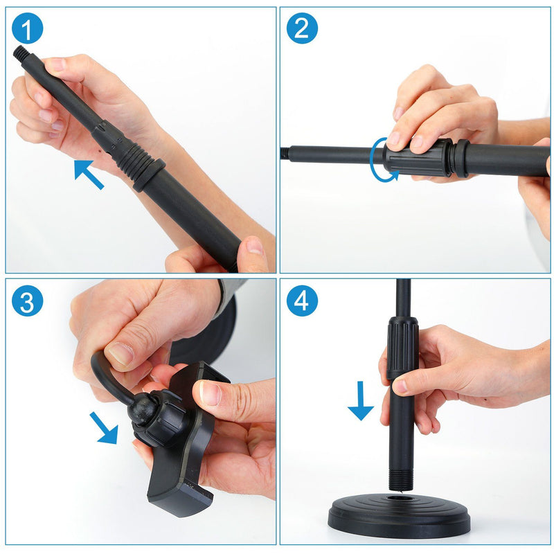 Desktop Phone Stand with Adjustable Angle Height Mobile Accessories - DailySale