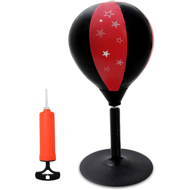 Desktop Punching Sports Ball with Stand and Pump Fitness - DailySale