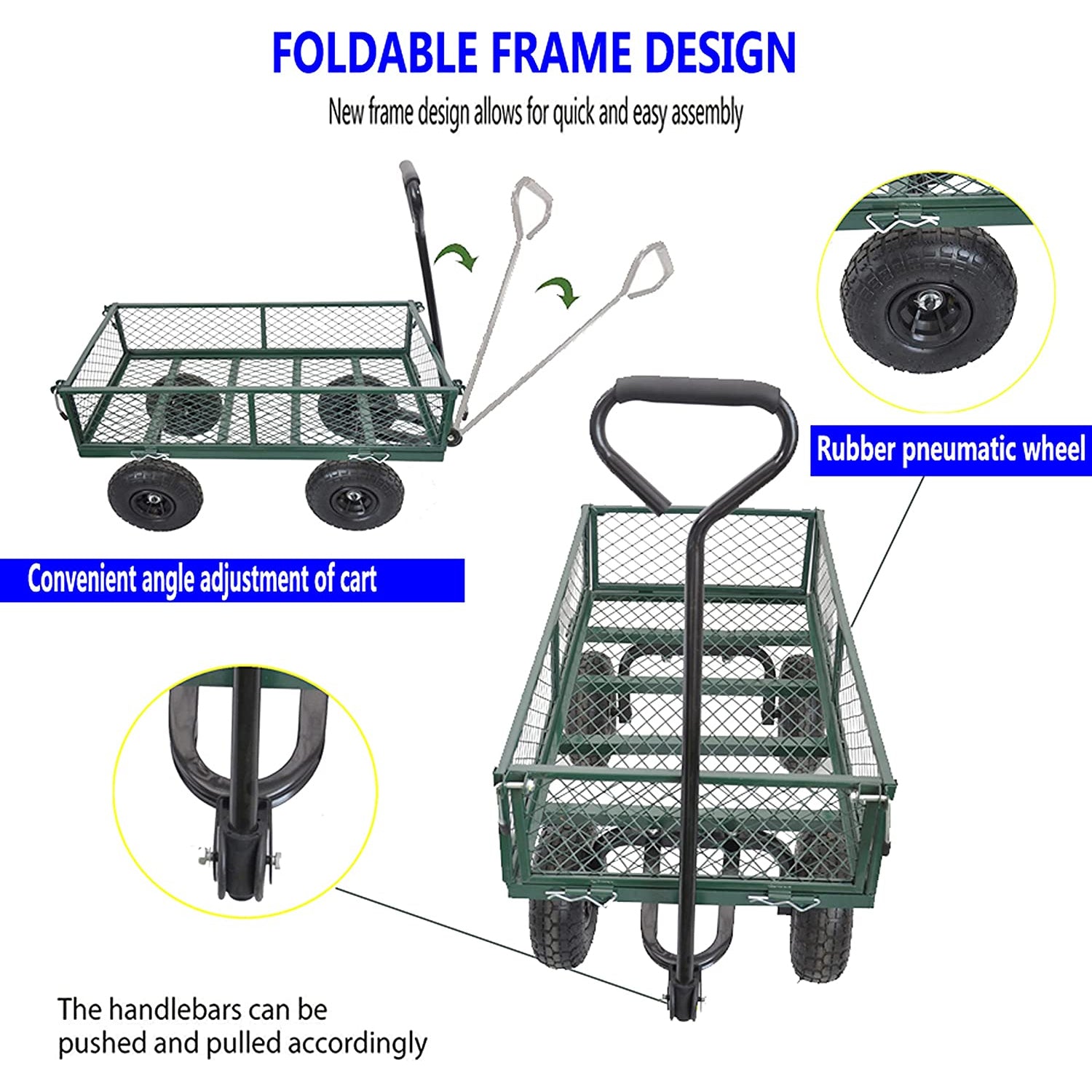 Detachable Utility Van Garden Truck Garden & Patio - DailySale