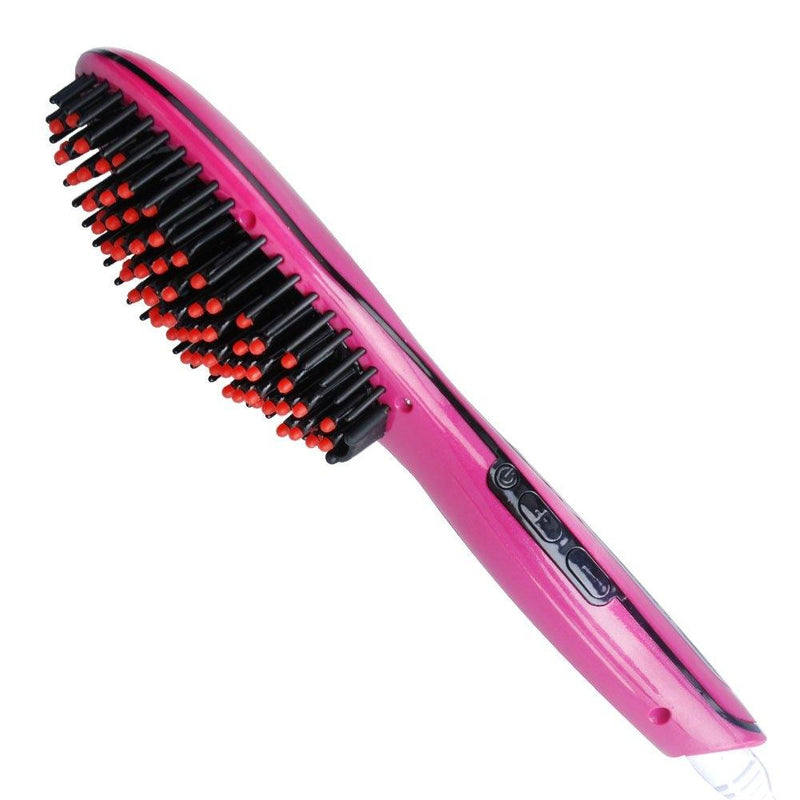 Detangling Hair Straightener Brush - Assorted Colors Beauty & Personal Care Purple - DailySale