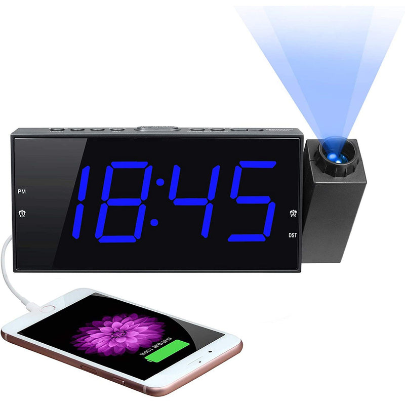 Digital Alarm Clock with Projection - DailySale