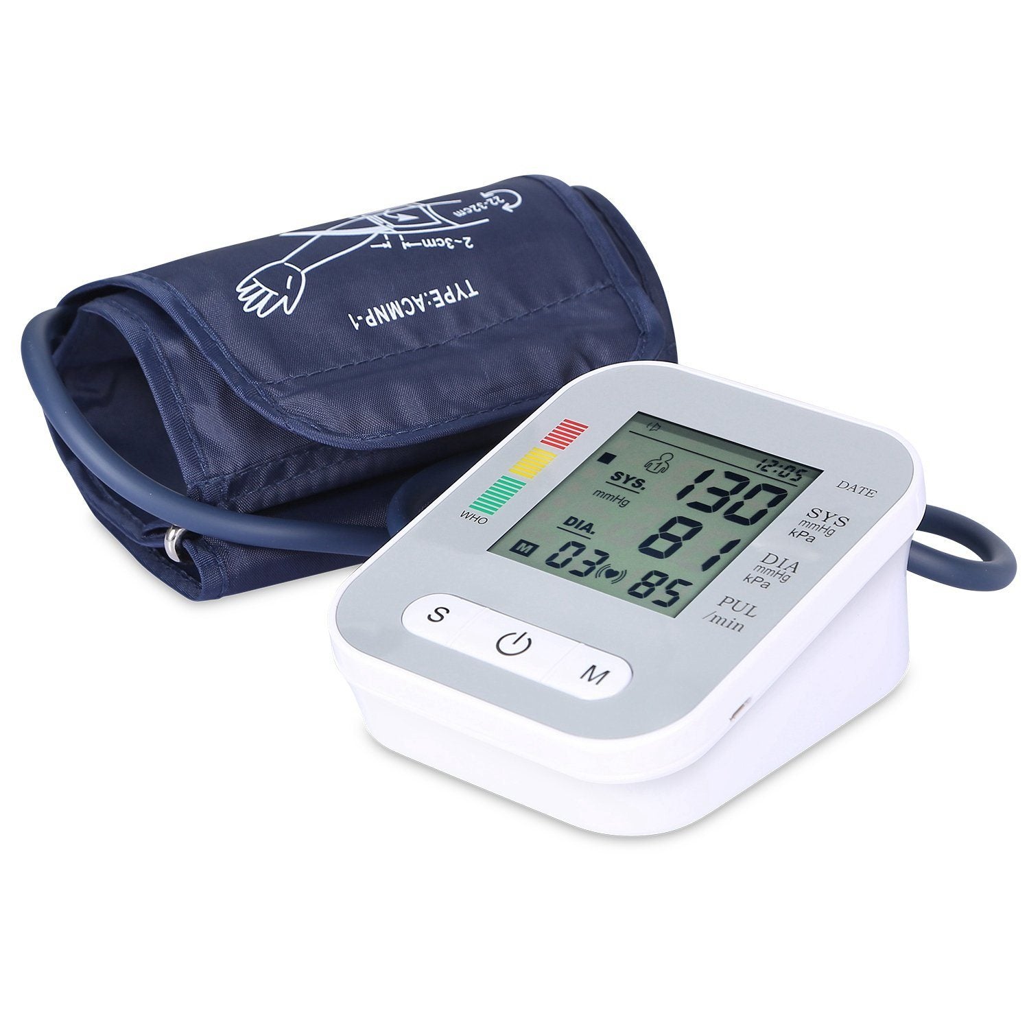 Digital Arm Blood Pressure Monitor Wellness - DailySale