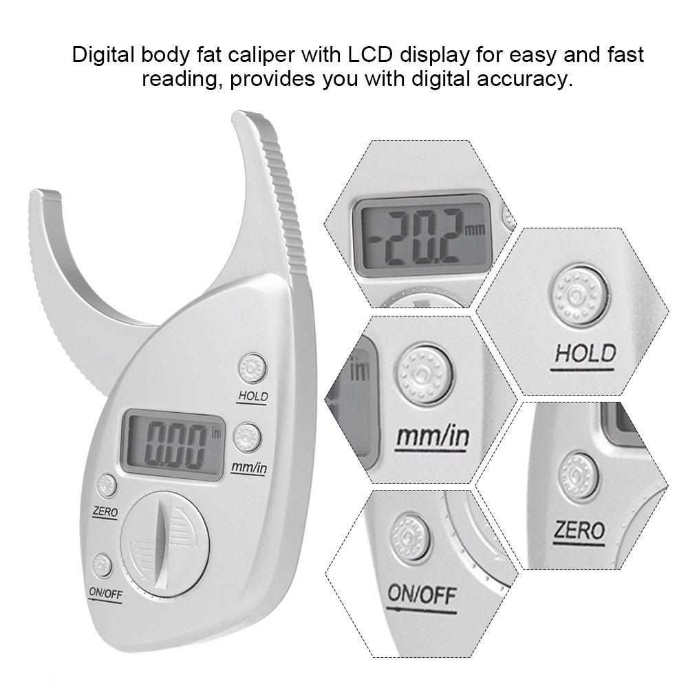 Digital Caliper Body Fat Anlyzer Fitness - DailySale