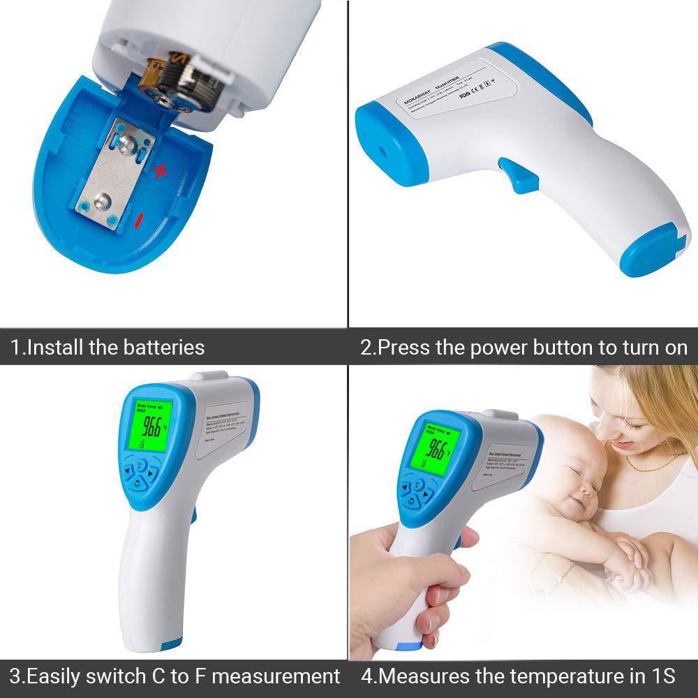 Digital Infrared Forehead Thermometer BZ-R6 Wellness & Fitness - DailySale