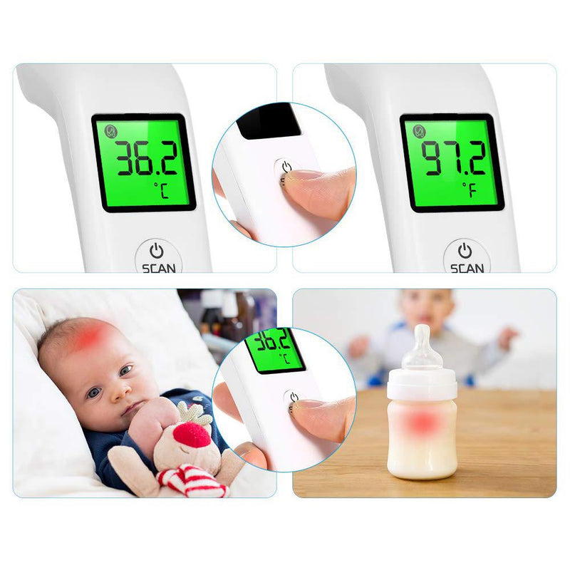 Digital Infrared Non Contact Forehead Thermometer Wellness & Fitness - DailySale