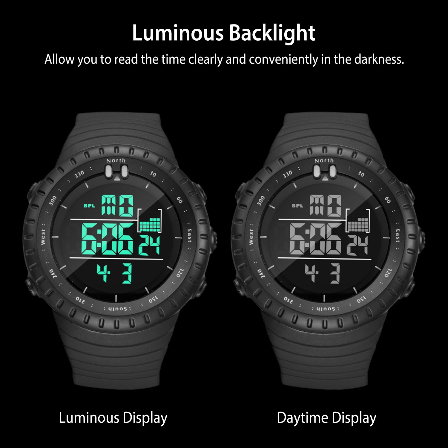 Digital Men's Sports Military Tactical Wrist Watch Men's Shoes & Accessories - DailySale