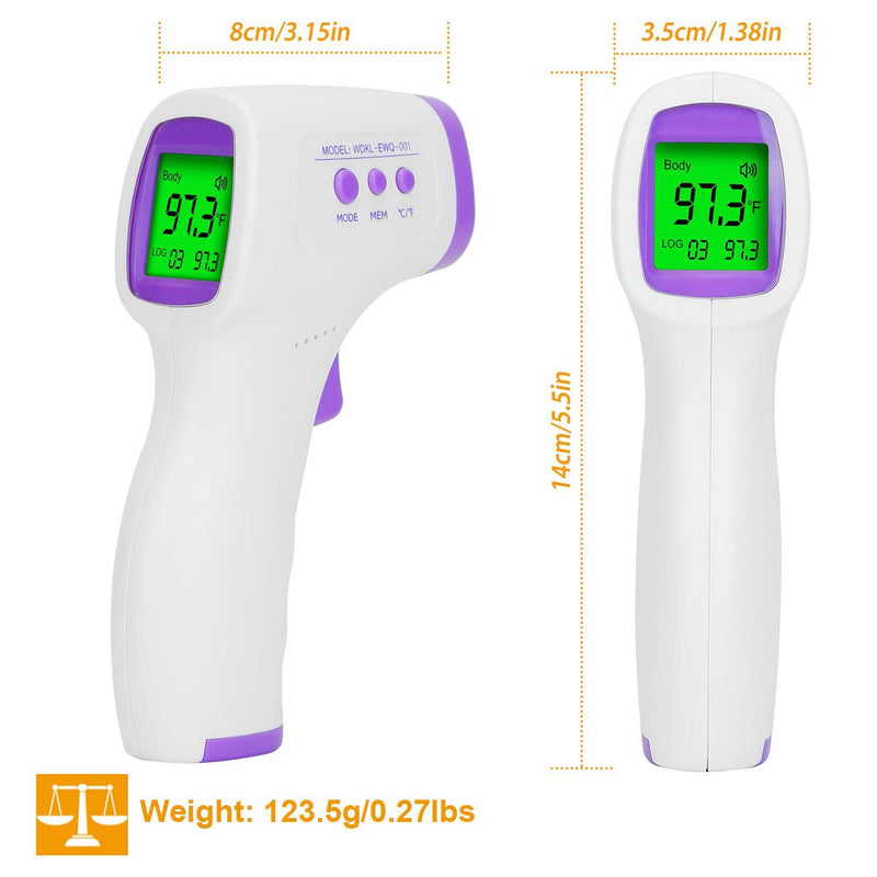 Digital Non-contact Infrared Thermometer Face Masks & PPE - DailySale