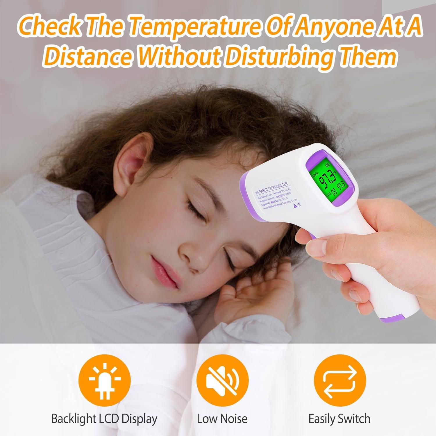 Digital Non-contact Infrared Thermometer Face Masks & PPE - DailySale