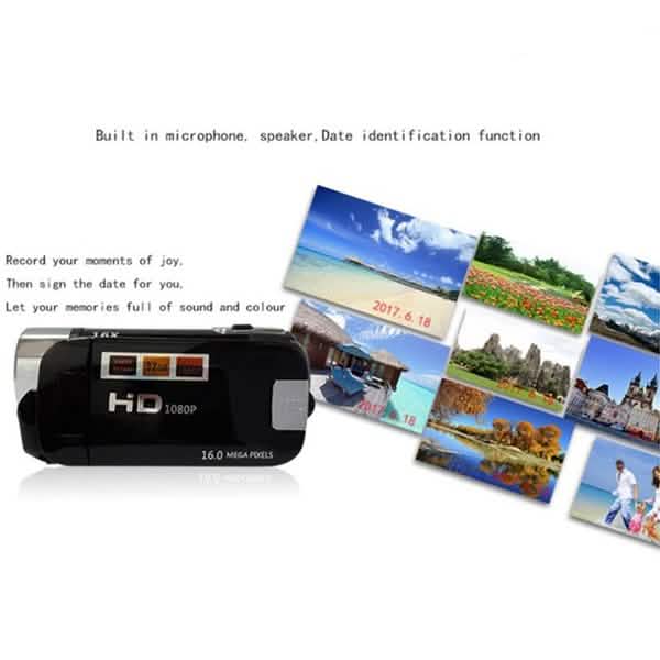 Digital Video Camera Camcorder Full HD Cameras & Surveillance - DailySale
