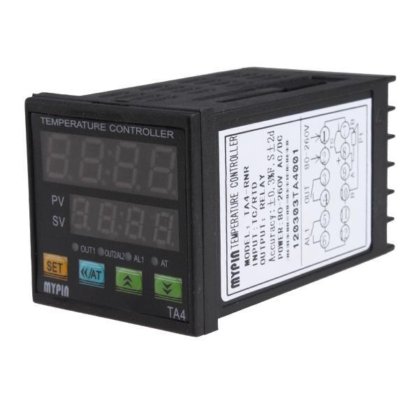 DIN 1/16 TA4-RNR AC/DC Digital PID Temperature Controller Dual Display 1 Alarm Everything Else - DailySale