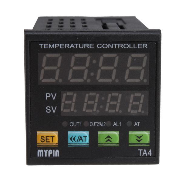 DIN 1/16 TA4-RNR AC/DC Digital PID Temperature Controller Dual Display 1 Alarm Everything Else - DailySale