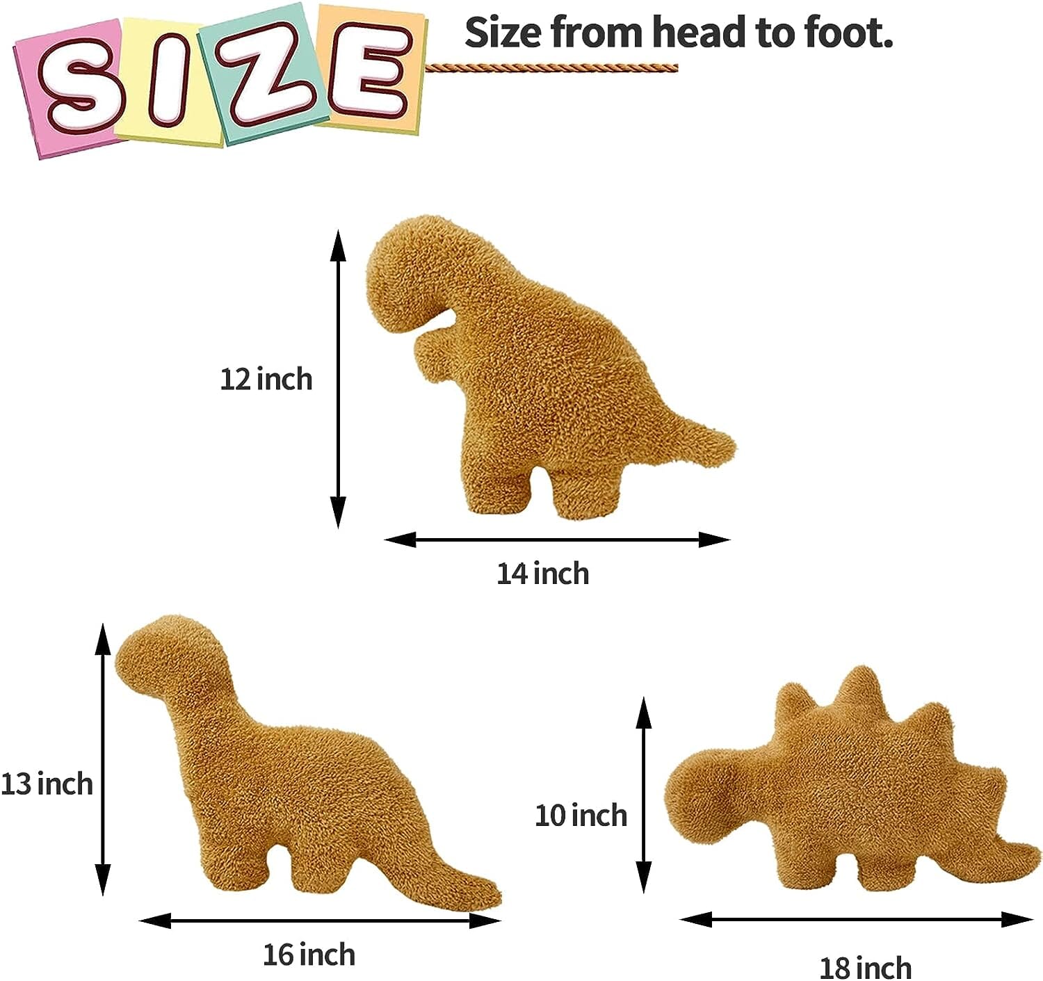 Dinosaur Chicken Nugget Plush Toys & Games - DailySale