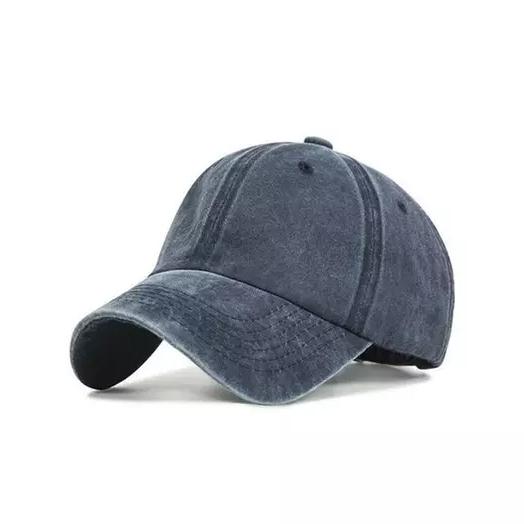 Distressed Wash Ponytail Baseball Cap Women's Shoes & Accessories Blue - DailySale