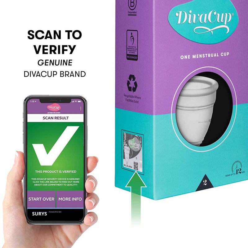 DivaCup - BPA-Free Reusable Menstrual Cup