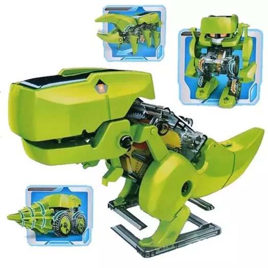 DIY 4-in-1 Educational Solar Robot Dinosaur Toys & Games - DailySale