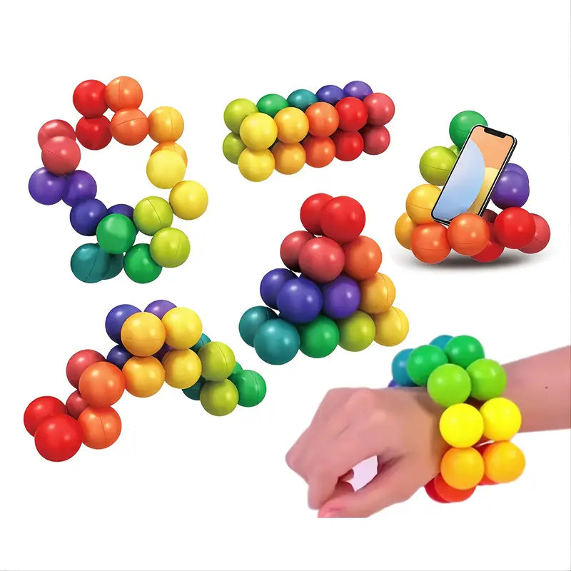 DIY Deformable Decompression Ball Puzzle Toys & Games - DailySale