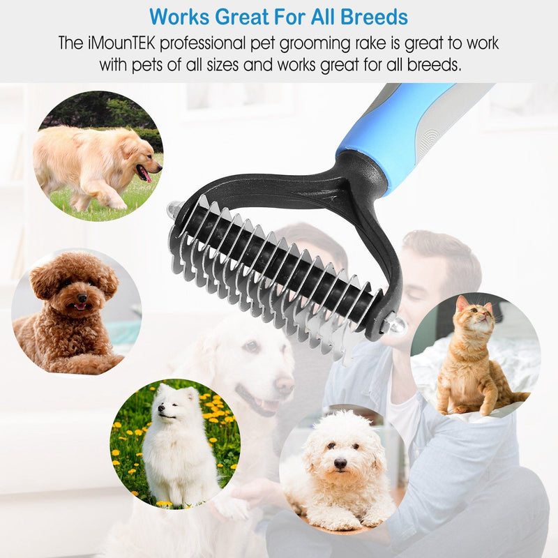 Dog and Cats 2 Sided Grooming Rakes Pet Supplies - DailySale