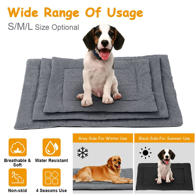 Dog Bed Mat Comfortable Fleece Reversible Pad Pet Supplies - DailySale