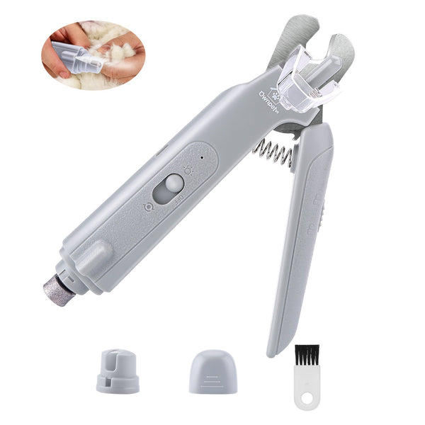 Dog Cat Nail Clipper Grinder with LED Light Pet Supplies - DailySale