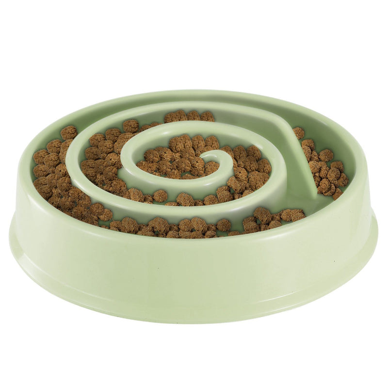 Dog Cat Slow Feeder Bowl Pet Supplies Aqua - DailySale