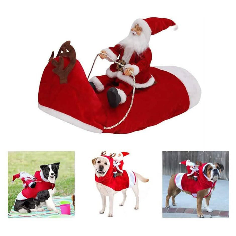 Dog Costume Christmas Pet Clothes Holiday Decor & Apparel - DailySale