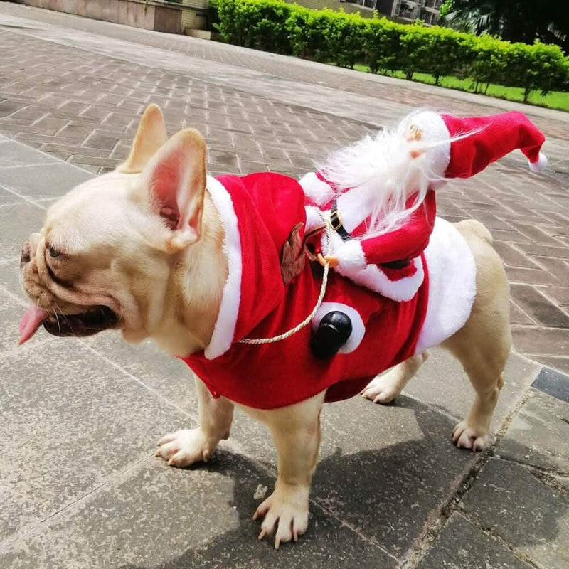 Dog Costume Christmas Pet Clothes Holiday Decor & Apparel - DailySale