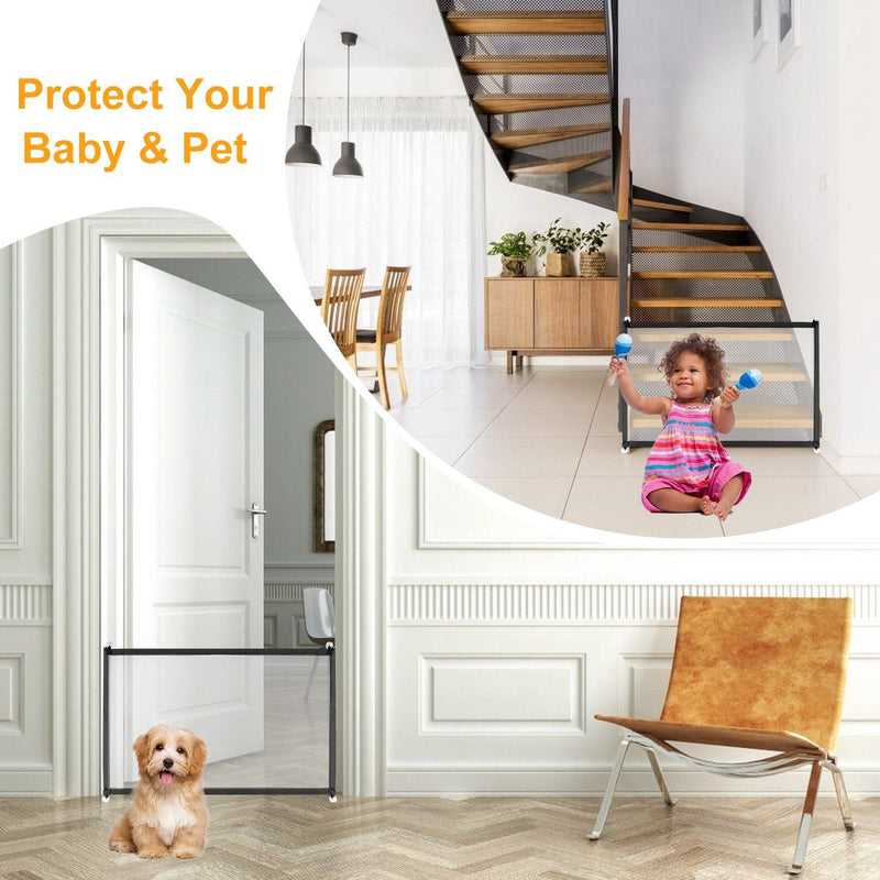 Dog Gate Pet Baby Safety Guard Pet Supplies - DailySale