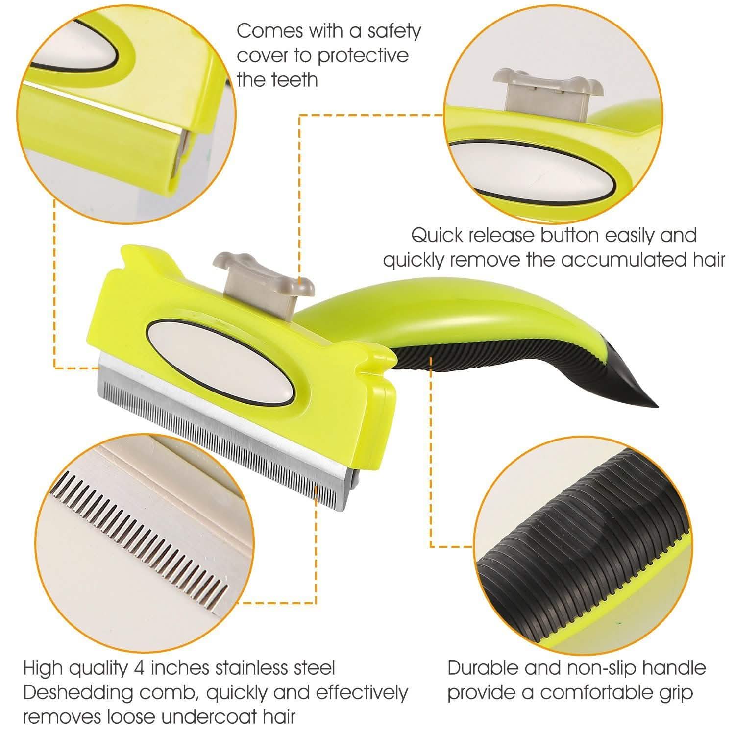 Dog Grooming Brush Comb Pet Hair Remover Pet Supplies - DailySale